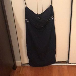 Plus Bodycon Midnight Blue Dress